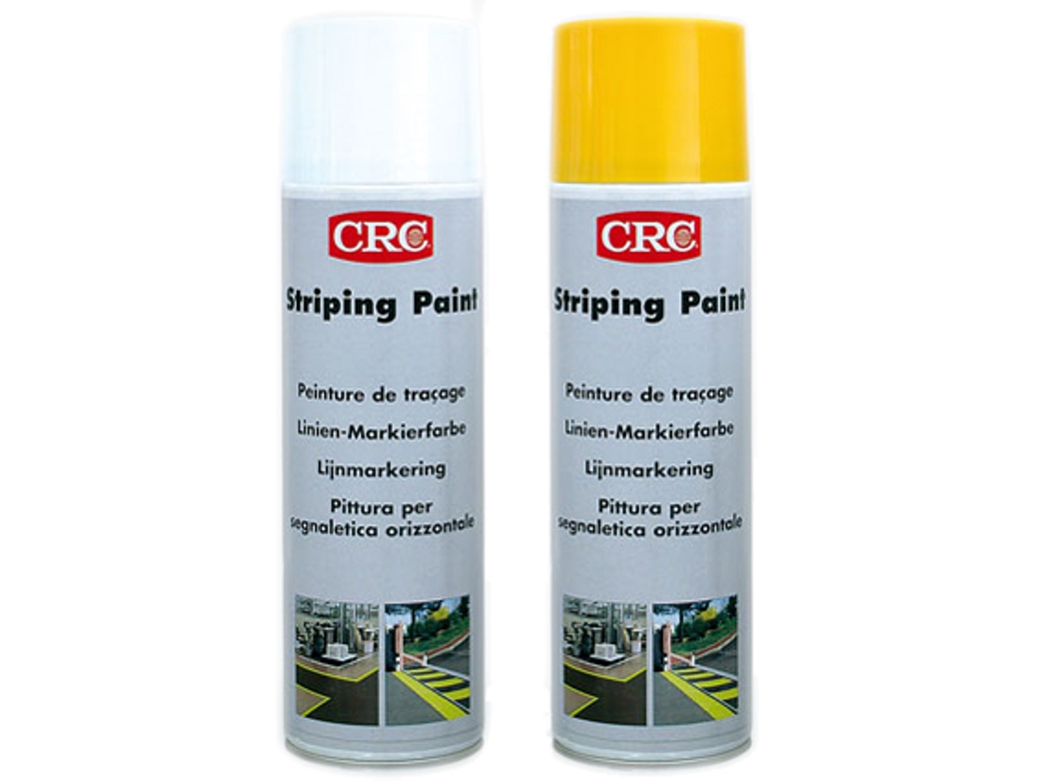 Pintura de Marcado CRC Striping Paint Blanca Spray 500 Ml