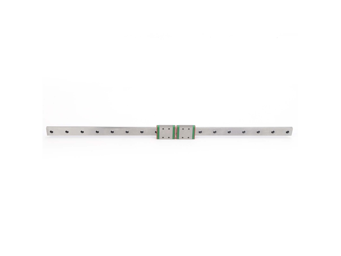 Guia Linear Mini Deslizador Amplo Rail Com Bloco De Deslizamento Acessórios Mgw9c‑500‑2r