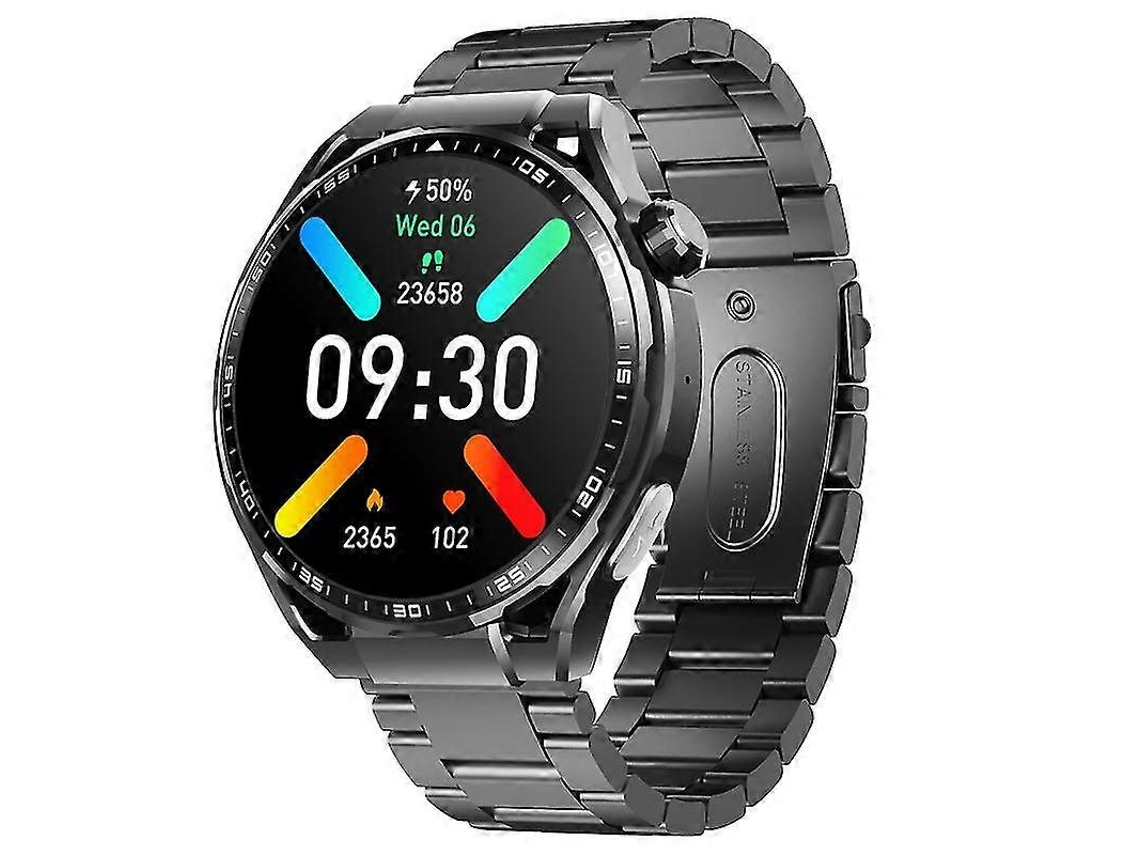 Reloj inteligente negro F200 con 3 esferas de acero Ly Ebike