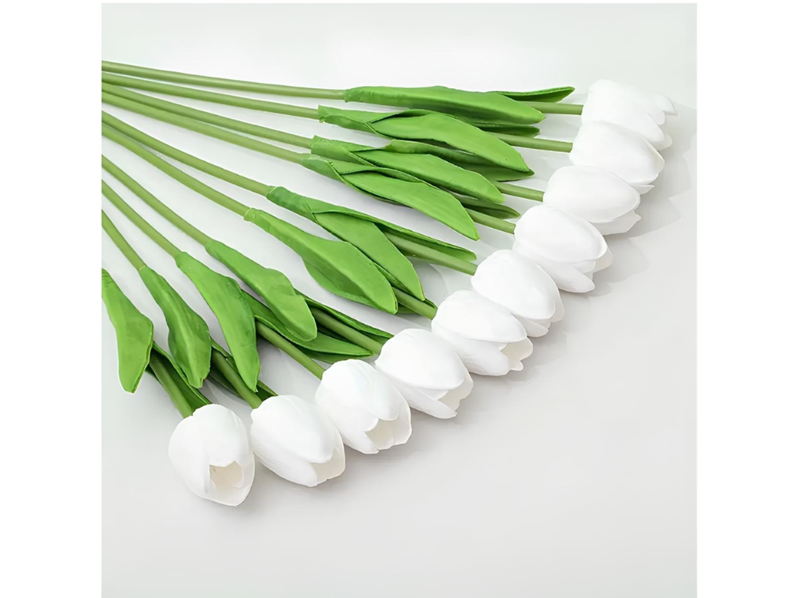 Flores artificiales de tulipán en látex de tacto real Truyuety
