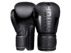 Guantes de boxeo Eifson de 10 oz para entrenamiento con saco de boxeo, kickboxing y muay thai (negros)