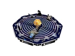 Puzzle Sistema Solar 3D, 45 piezas. 20,3 x 20,3 x 4,4 cm.
