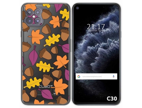 Carcasa Cubot C30 TUMUNDOSMARTPHONE Dibujos Transparente Multicolor