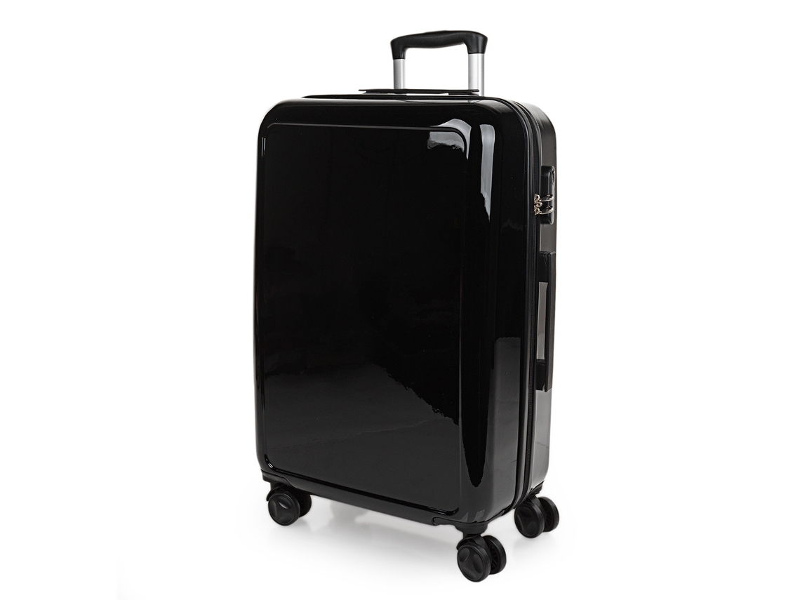 Maleta Pc Mediana ITACA Stickers negro (45X68x26 Cm - 63L)