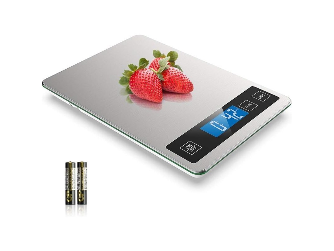Balanza De Cocina Digital De 10 Kg (22 Lb), Con Medidas En Gramos Y Onzas, Ideal Para La Cocina Y La Repostería.