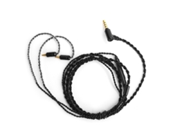 Cabo De Fone De Ouvido Com Microfone Para Sennheiser Ie40 Pro Substituição Preto 3,5mm 1,2m