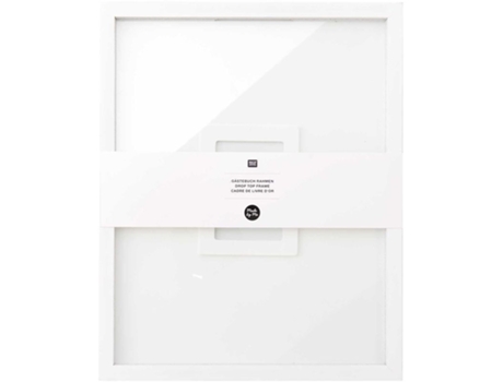 Libro de visitas Marco de madera blanco - 24x30 cm