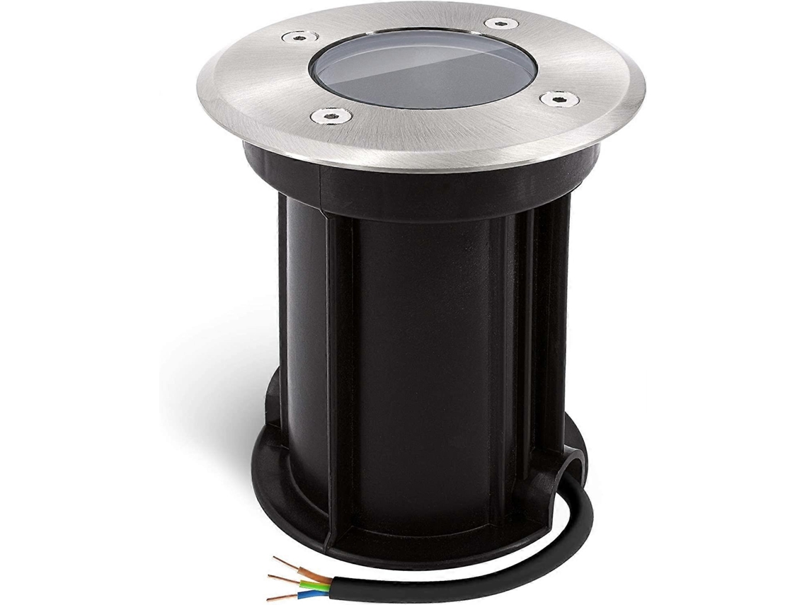 Rebe-lámpara Enterrada Led Gu10 Exterior Resistente Al Agua Acero Inoxidable Jardín Paisaje Impermeable 500kg 230v