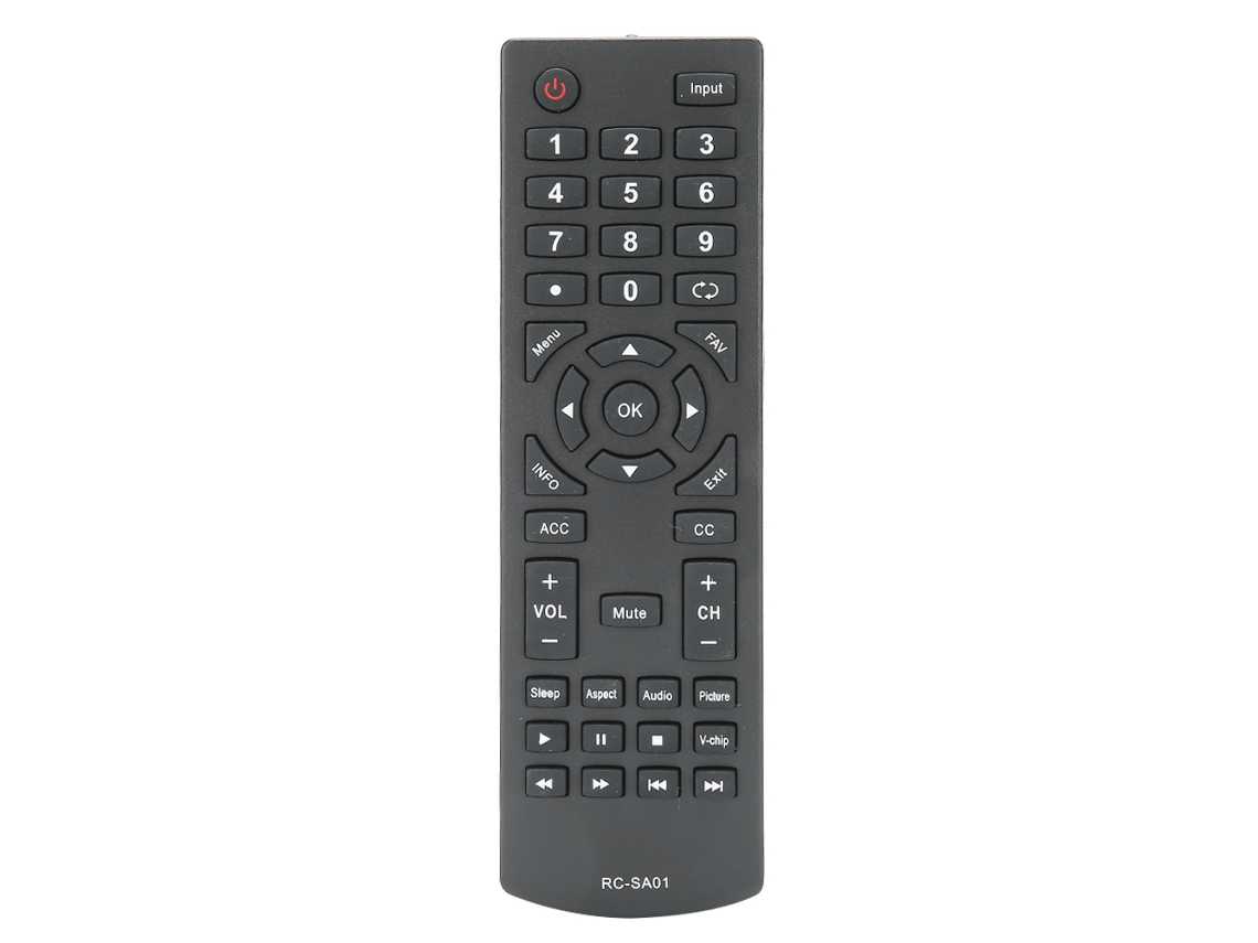 Controle Remoto Substituto Para Tv Led Seiki Rc-sa01, Durável, Sem Configuração, Material Abs