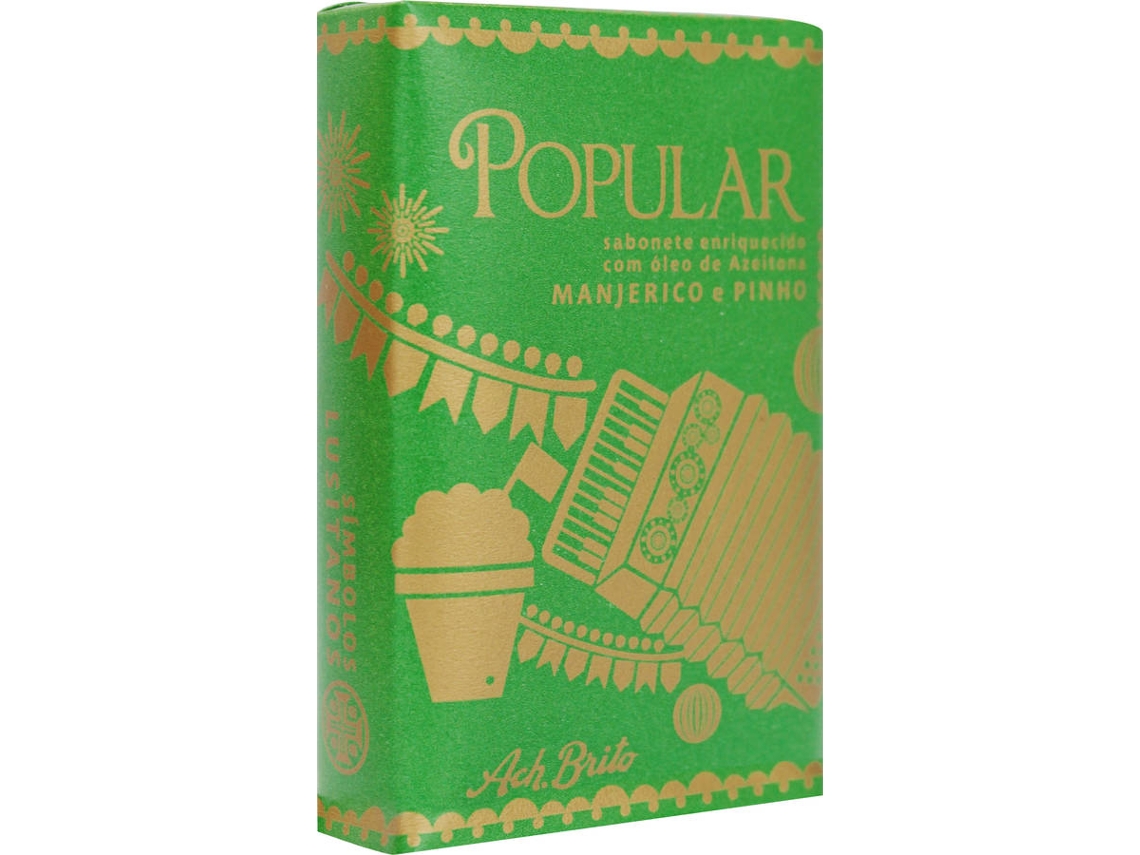 Jabón ACHBRITO Lusitano Popular Manjerico y Pino (75 g)