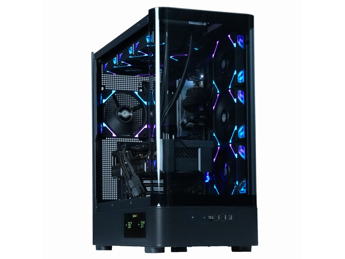 Escritorio para juegos Epical Q Plimcer Intel Core Ultra 9 285kF, 64 GB, 4 TB NVME, RTX 5080 Windows 11 Pro
