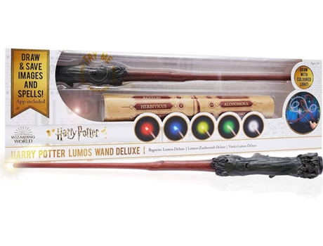 Varita Mágica Harry Potter RojoSTRING Deluxe con USB Bonus App Incluido