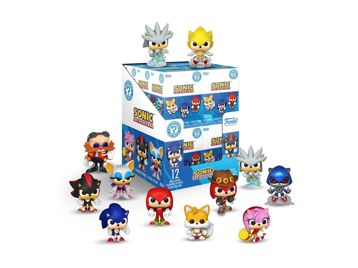 Figura Sorpresa FUNKO Mystery Minis Sonic The Hedgehog (1 unidad - Envío Aleatorio)