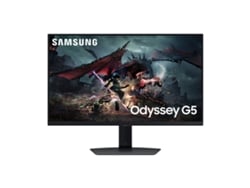 Monitor Gaming SAMSUNG Odyssey G5 G50D (Negro - Flicker free - 27" - Quad HD - Enchufe EU)