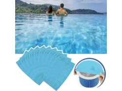 Meias De Malha Fina Para Recolher Os Resíduos Da Piscina.