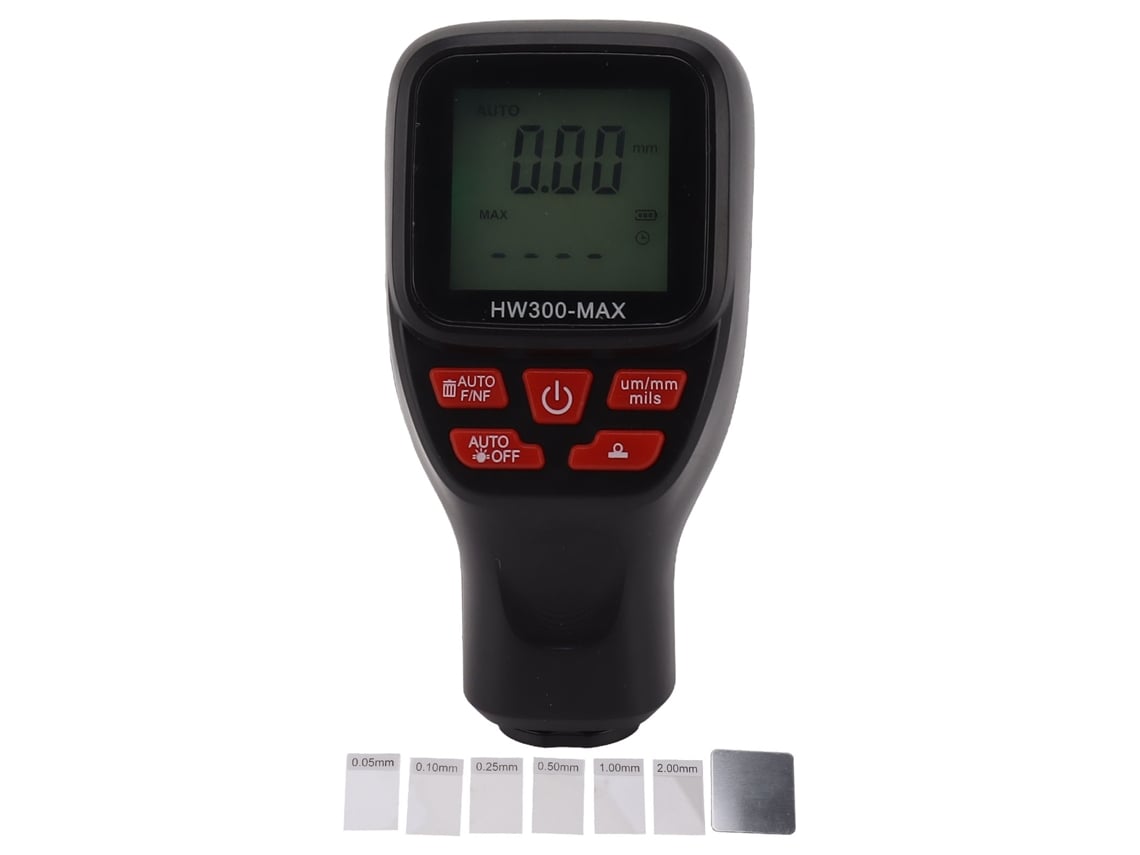 Medidor Portátil De Espesor De Pintura Automotriz Con Precisión De 0 A 2000 Μm Y Apagado Automático Para Compradores De Autos Usados.