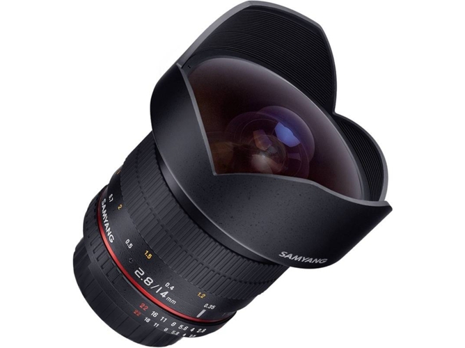 Objetivo Samyang 14mm F2 8 Ed As Umc M Encaje Canon Ef M Apertura F 2 8 F 22 Worten Es