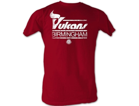 Camiseta ROCKINSTONE blanca WFL Bham Vul (S)