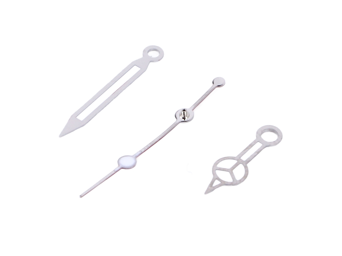 3 Manecillas Metálicas Luminosas Para Reparación De Relojes Con Movimiento 3135 (hora, Minuto, Segundo) 116900 Azul