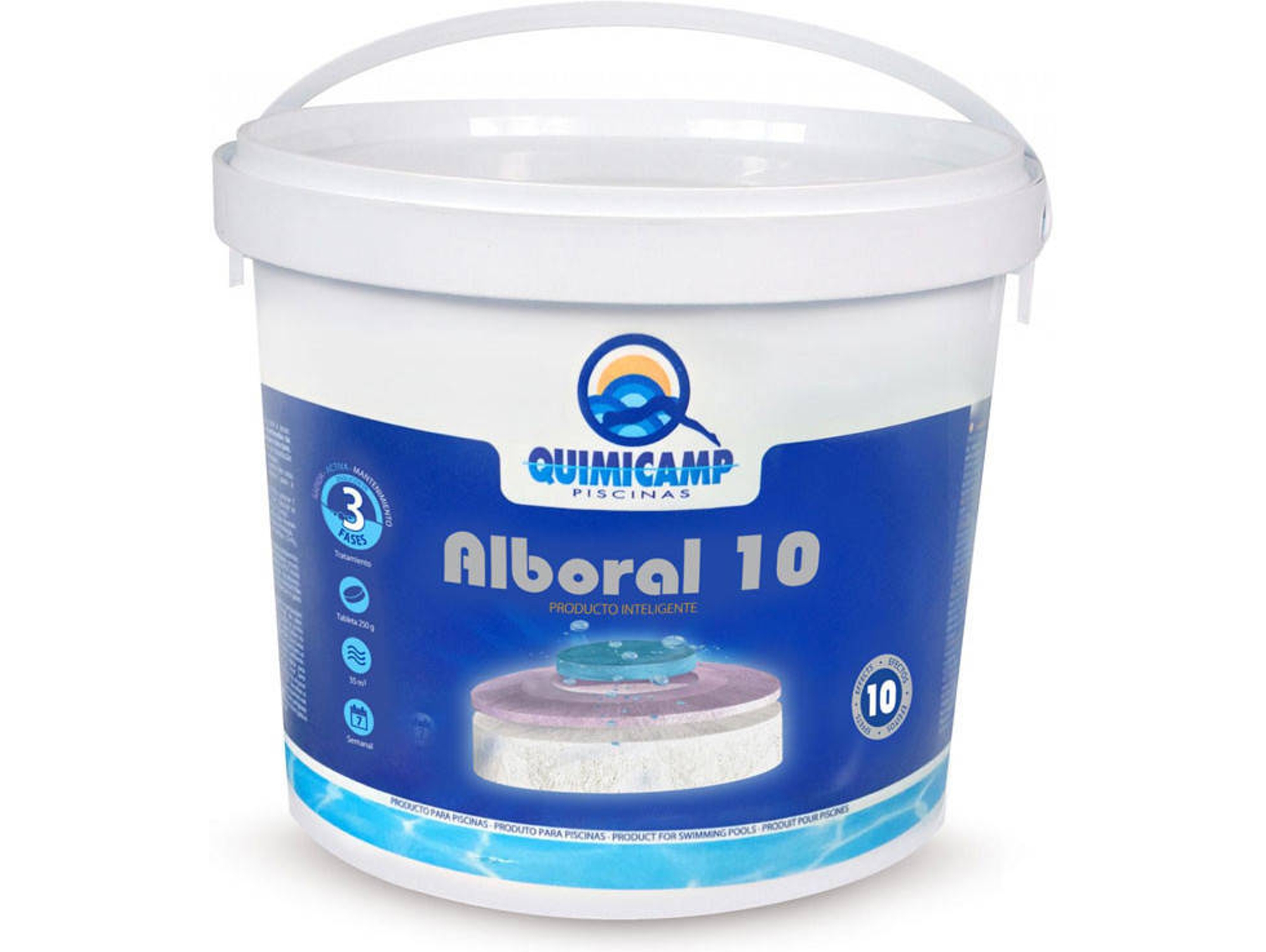 Cloro QUIMICAMP 547 (250g - 5 kg)