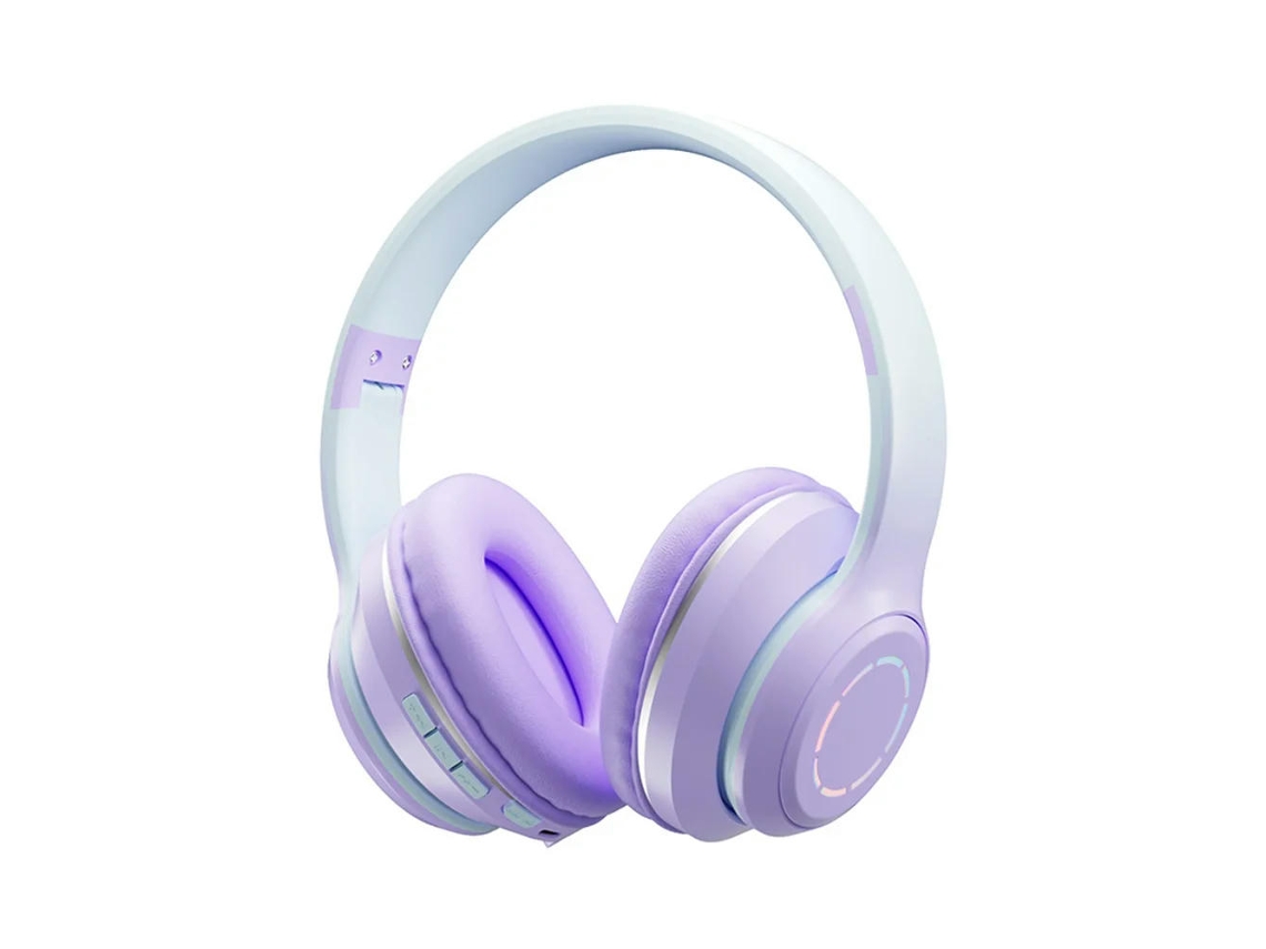 SIURN True Wireless Bluetooth Headphones Auriculares inalámbricos Bluetooth para niños Auriculares elegantes y lindos Púrpura