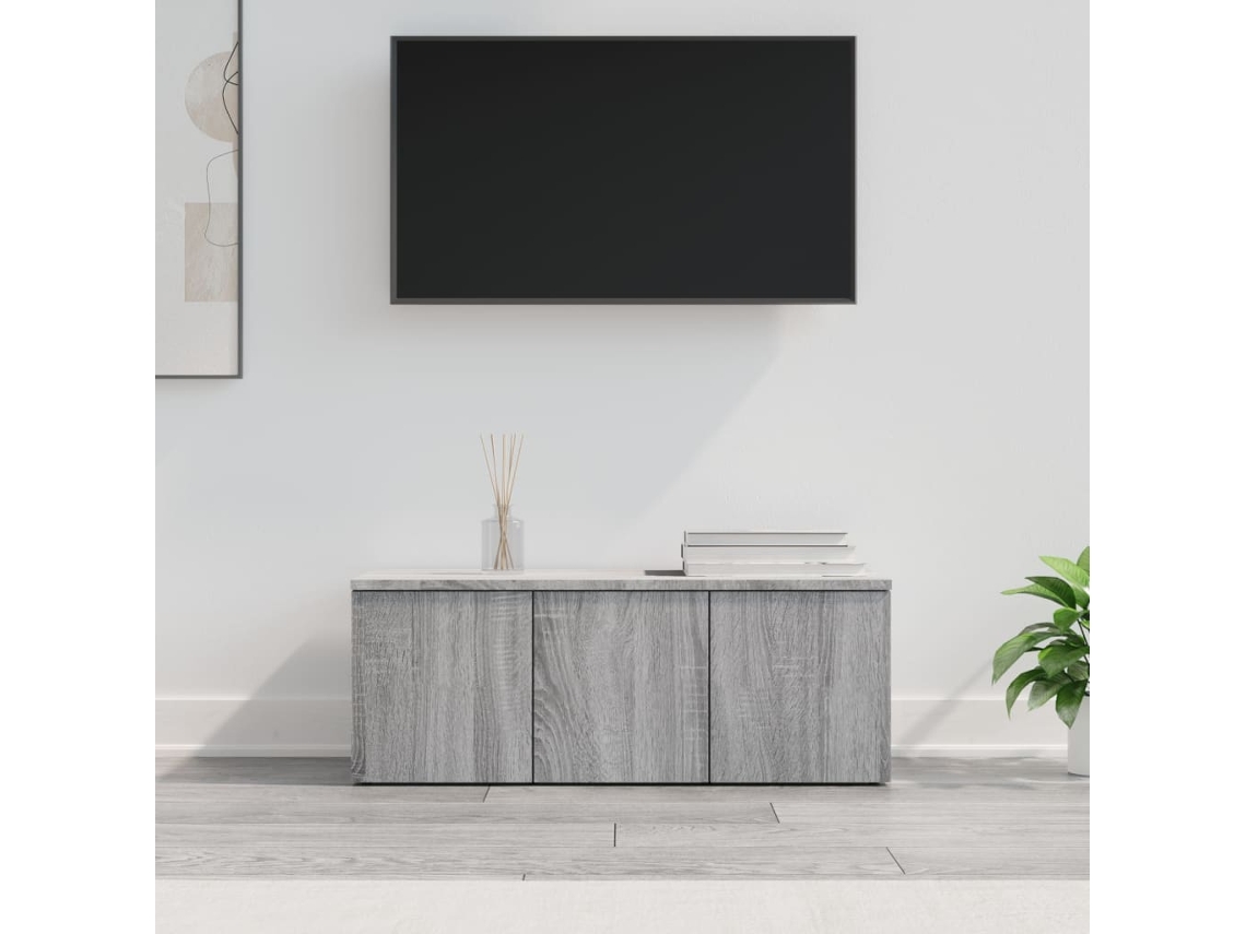 Mueble Tv 80 x 34 x 30 cm Derivatives Madera Gris Sonoma-Derivatives
