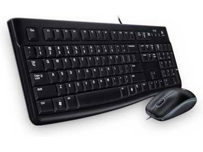 Teclado LOGITECH MK120 (Idioma Ruso)