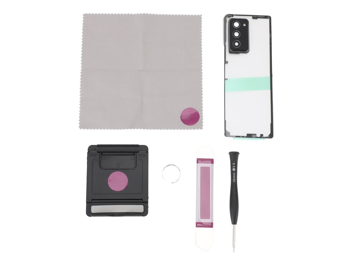 Cubierta De Cristal Trasero Para Galaxy Z Fold 2 5g F916. Reemplazo De Carcasa Posterior