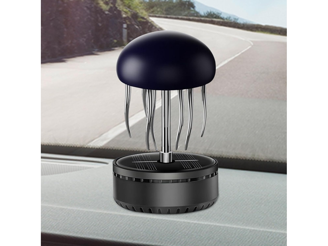 Purificador De Aire Refrescante Para Coche - Difusor Giratorio Automático Con Energía Solar