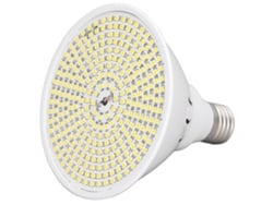 Lámpara Led De Cultivo De 8w E27 Para Plantas, 290 Led, 3000-3200k, Para Jardín E Invernadero, 85-265v