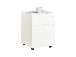 Armario Archivador Oficina Casa SOBUY Blanco (54x40x40cm)