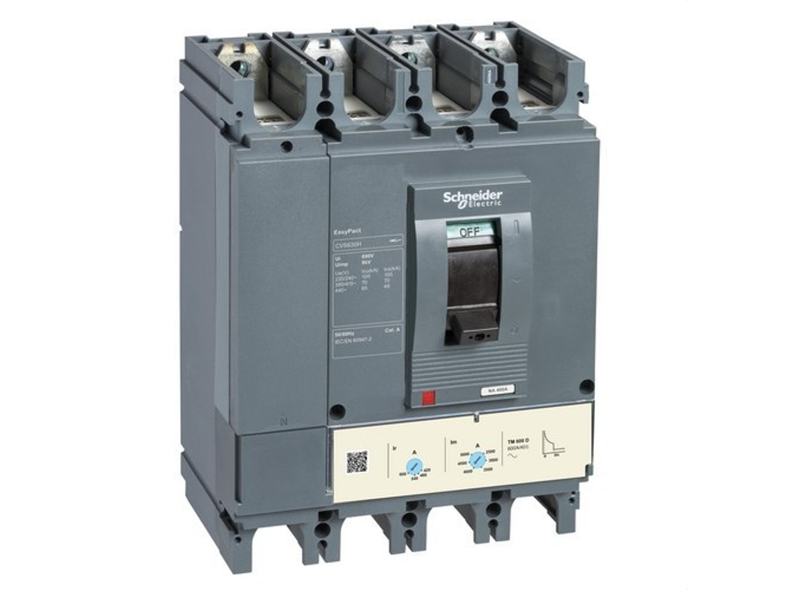 Magnetotérmico CVS400F ETS 400A 4P 4R SCHNEIDER ELECTRIC