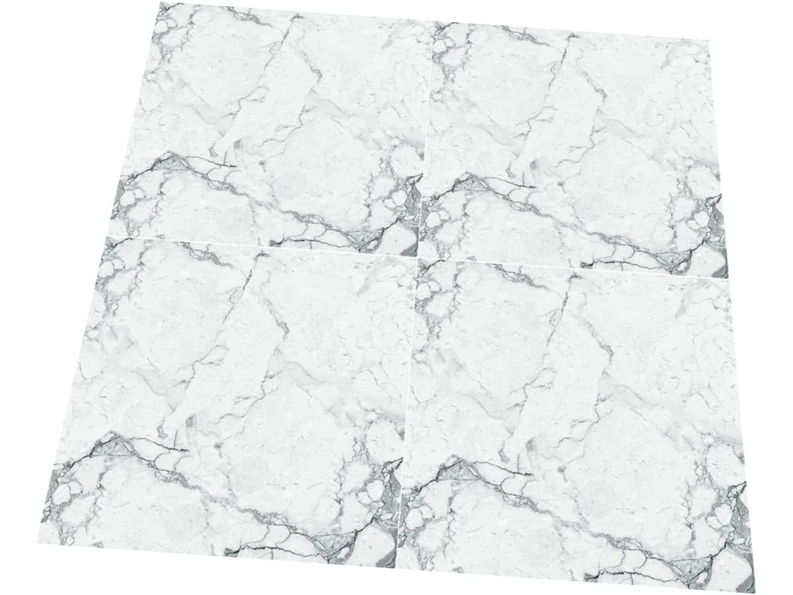 Adhesivos Decorativos Para Azulejos De 4 Piezas Para Sala De Estar Y Baño, Efecto Mármol.