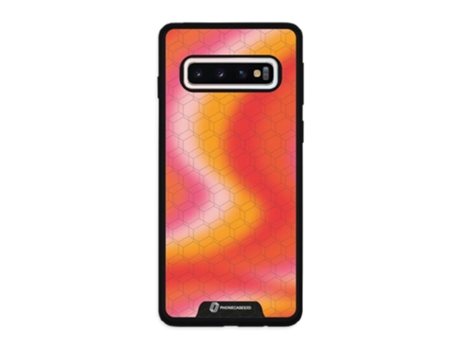 Funda Móvil Oficial Protector para Samsung Galaxy S10 PHONECASES3D Piel Sintética Negro