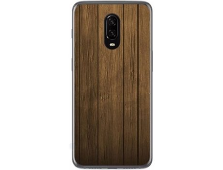 Carcasa OnePlus 6T TUMUNDOSMARTPHONE Madera Multicolor