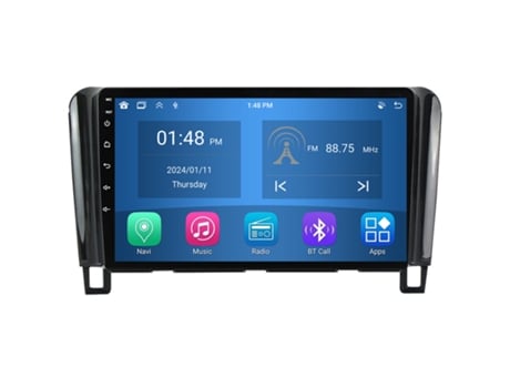 Autoradio 4GB RAM64GB ROM ROVERONE para Nissan Serena 4 C26 2010 - 2016 CarPlay Android Coche Radio Bluetooth Navegación