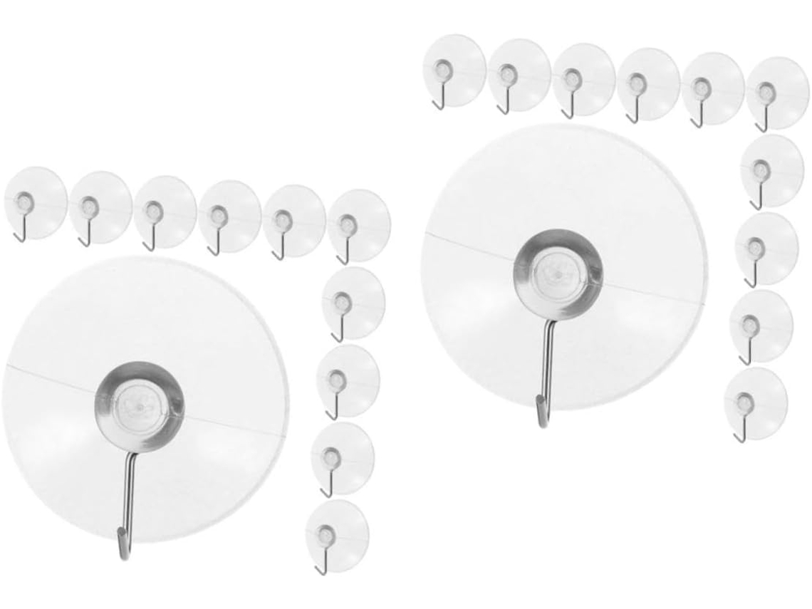 48 Ganchos Con Ventosa, Ganchos De Pared Resistentes Y Desmontables Con Ventosa.