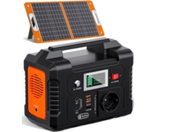 Power Bank FLASHFISH E200 200W 151Wh+FLASHFISH Tsp100W Panel Solar