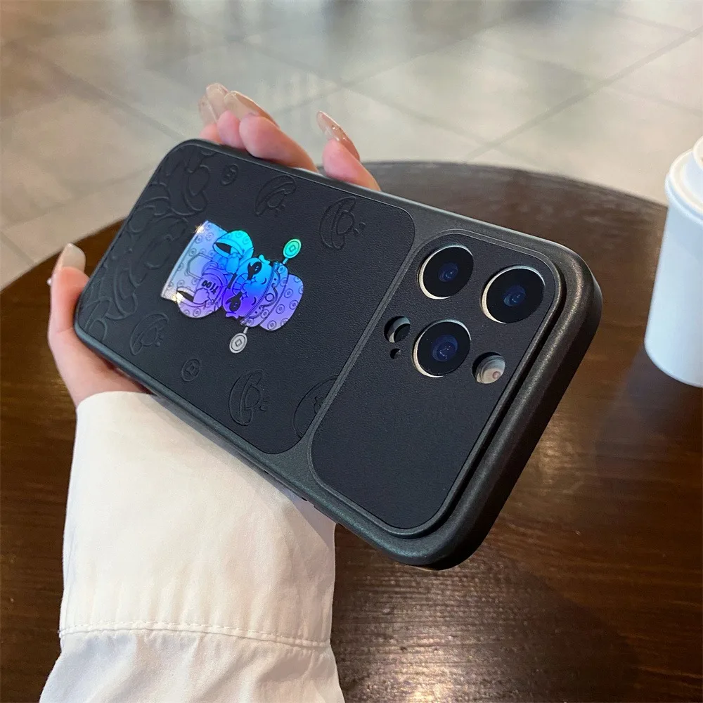 (iphone 15 Pro Max, Negro) Funda Para Teléfono Con Textura De Cuero, Apta Para Iphone, Funda Protectora A Prueba De Golpes.