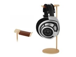 Suporte Fones Alumínio,base Estável Anti, Para Sennheiser/sony/bose/beats/akg/razer Dourado