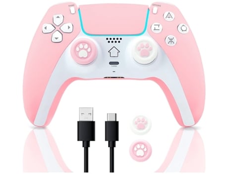 Controlador inalámbrico Ps4 compatible con Playstation 4 Pro Slim Pc reemplazo remoto Gamepad accesorios para juegos Joystickr con cable tipo C YIZ...