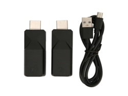 Cable Extensor De Interfaz Multimedia Hd Para Rj45 Con Un Alcance De 60 M, Transmisión De Vídeo 1080p, Plug And Play.