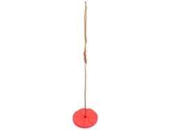 2026-columpio De Disco Para Niños Con Asiento Colgante, Ropa De Escalada, Hamaca, Equipo De Juego Interior Y Exterior Rojo