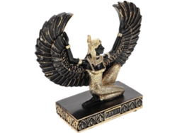 Estatua Diosa Resina Negra 12x12x4 5 Escultura Religiosa Extendidas Decoración Interiores Museos Hoteles