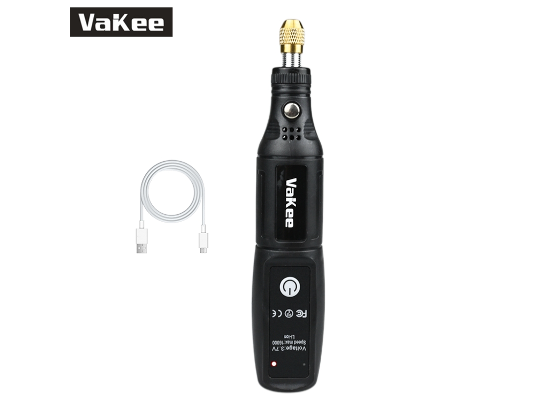 (negro 1) Mini Taladro Recargable Por Usb, Herramienta Rotativa, Mini Pulidora