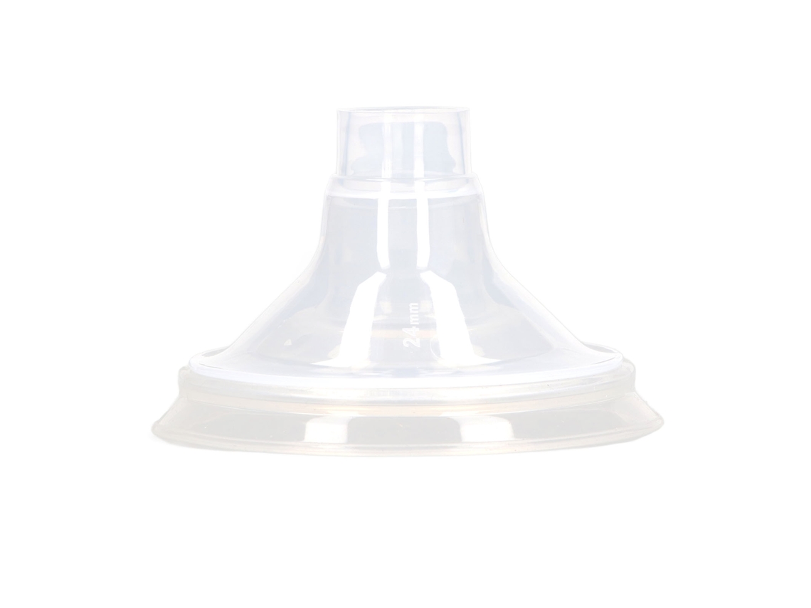 Boquilla De 24 Mm De Pp Y Silicona Para Extractor De Leche Materna: Accesorio De Repuesto Para Una Extracción Eficiente.
