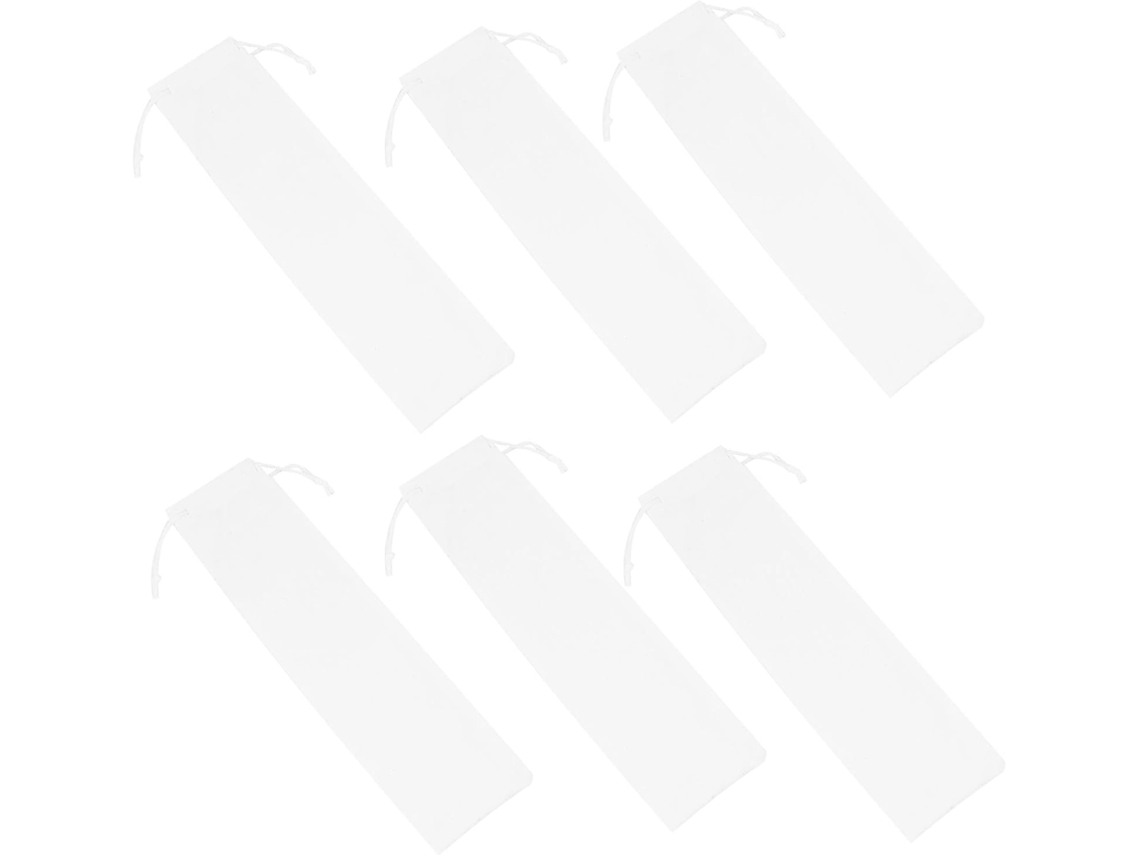 Bolsas De Almacenamiento De Cubiertos De 6 Piezas, Hechas De Lino Y Algodón Con Cordón Ajustable,s Al Desgaste, Ideales