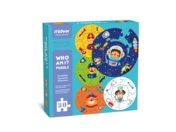 Puzzle MIDEER (Cartón - Azul - 21 x 21 x 5 cm)