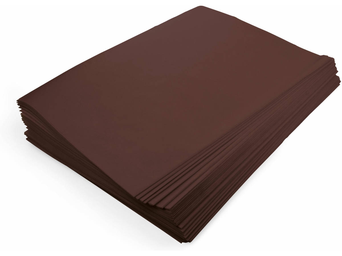 Papel Seda WEROLA (Marrón - 50 x 70 cm 520 Unidades)
