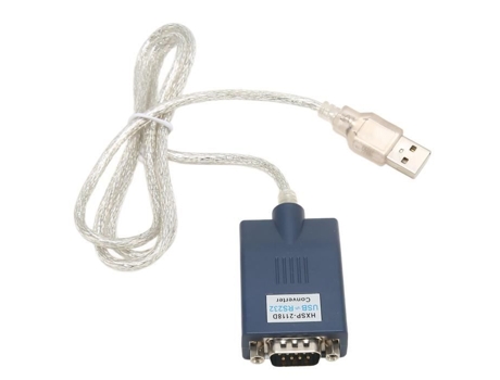 HURRISE Adaptador USB 2.0 a Rs232 Adaptador USB a Rs232 Convertidor USB 2.0 a Rs232 con computadora de alimentación
